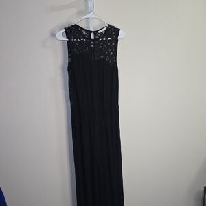 Ladies Trina Turk Black Sleeveless One Piece Jumpsuit‎